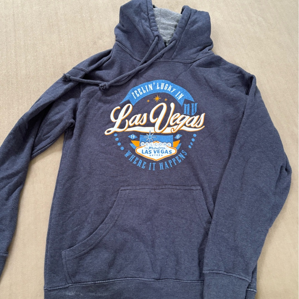 Blue Classic hoodie with Timeless Appeal